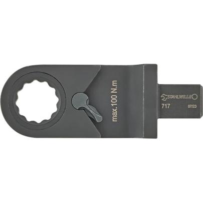 717/12 - Końcówka wtykowa oczkowa z grzechotką 9x12 mm, 12 mm, 58170112