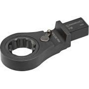 718/17 - Końcówka wtykowa oczkowa z grzechotką 14x18 mm, 17 mm, 58170217