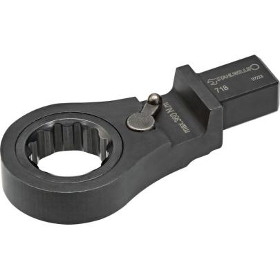 718/17 - Końcówka wtykowa oczkowa z grzechotką 14x18 mm, 17 mm, 58170217