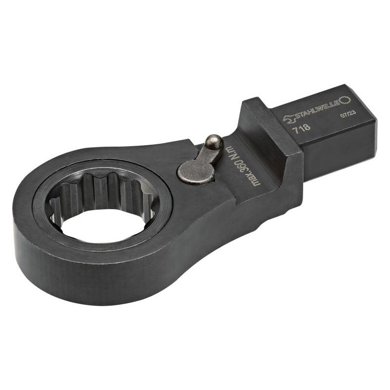 718/24 - Końcówka wtykowa oczkowa z grzechotką 14x18 mm, 24 mm, 58170224