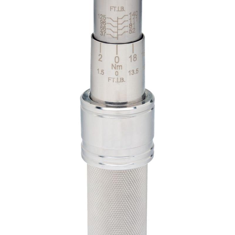 7455-5 - Klucz dynamometryczny, regulowany z grzechotką stałą 1/4", 1-5 Nm, skala liniowa