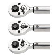 7455-200 - Klucz dynamometryczny, regulowany z grzechotką stałą 1/2", 40-200 Nm, skala liniowa