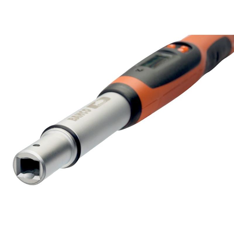 IZO-D-200 - Elektroniczny klucz dynamometryczny, pomiar momentu, głowica ze złączem prostokątnym, 20-200 Nm, 14x18 mm