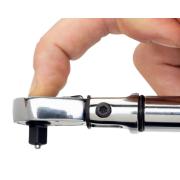 TAWM1430M - Elektroniczny klucz dynamometryczny, pomiar momentu i kąta z grzechotką stałą 1/4", 1,5-30Nm (1,1-22,1 lbf.ft), SLIM