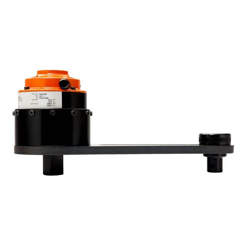 9525-3400 - Wzmacniacz momentu, płyta reakcyjna, zapadkowy system blokujący, 3400 Nm