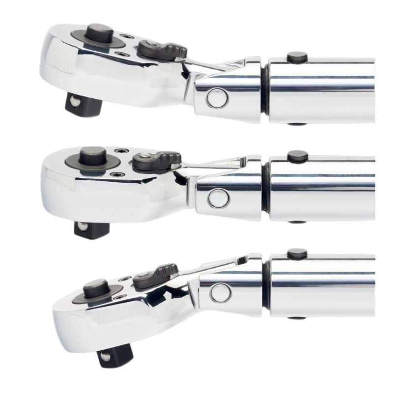 7456-80LB - Klucz dynamometryczny, regulowany z uchylna grzechotką 3/8", 10-80 lbf.ft, skala liniowa