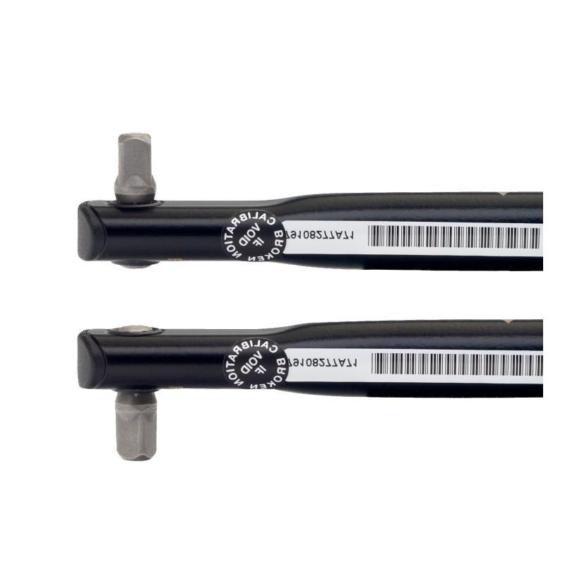 6852-5 - Klucz dynamometryczny, regulowany, skala liniowa, stały uchwyt bitowy 1/4", 1-5 Nm, wersja MINI