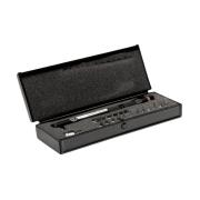 6852-5/S17 - Klucz dynamometryczny, regulowany, skala liniowa, stały uchwyt bitowy 1/4", 1-5 Nm, wersja MINI + bity