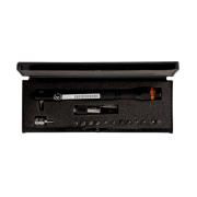 6852-5/S17 - Klucz dynamometryczny, regulowany, skala liniowa, stały uchwyt bitowy 1/4", 1-5 Nm, wersja MINI + bity