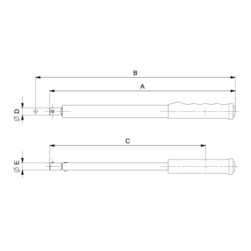 TAWMB14340 - Cyfrowy klucz dynamometryczny z Bluetooth® z pamięcią i prostokątnym gniazdem, 17-340 Nm (12,5-250 lbf.ft), 14x18 mm