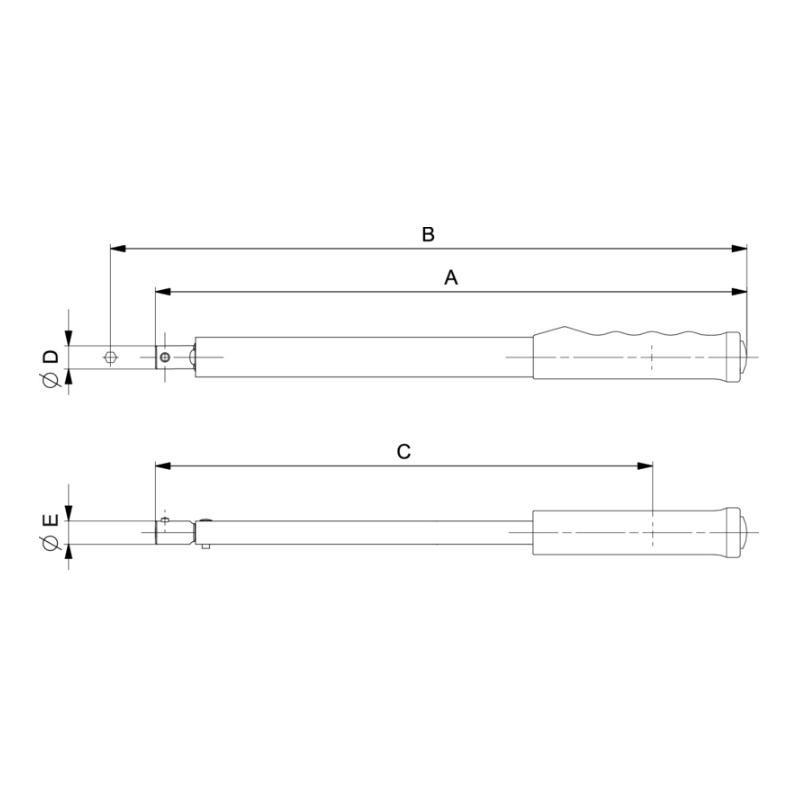 TAWM14340 - Elektroniczny klucz dynamometryczny, pomiar momentu i kąta, głowica ze złączem prostokątnym, 17-340 Nm, 14x18 mm