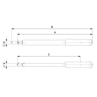 TAW930M - Elektroniczny klucz dynamometryczny, pomiar momentu i kąta, głowica ze złączem prostokątnym, 1,5-30 Nm, 9x12 mm, SLIM