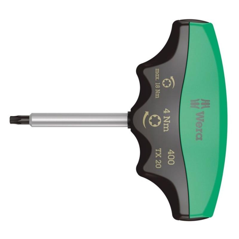 05005091001 - Wkrętak dynamometryczny 400 TX z rękojeścią T, ze sprzęgłem poślizgowym, TORX®, 5 Nm, TX25