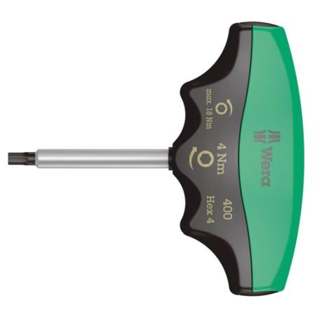 05005080001 - Wkrętak dynamometryczny 400 Hex z rękojeścią T, ze sprzęgłem poślizgowym, Hex-Plus, 4 Nm, 4 mm