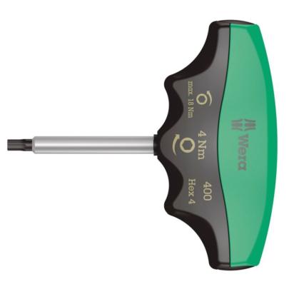 05005080001 - Wkrętak dynamometryczny 400 Hex z rękojeścią T, ze sprzęgłem poślizgowym, Hex-Plus, 4 Nm, 4 mm