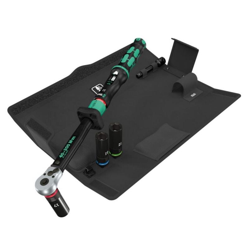 05075790001 - Klucz dynamometryczny Click-Torque C 3, z grzechotką dwukierunkową 1/2", 40-200 Nm + nasadki do felg