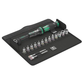 05004180001 - Klucz dynamometryczny Click-Torque A 5, z grzechotką dwukierunkową 1/4", 2,5-25 Nm + nasadki