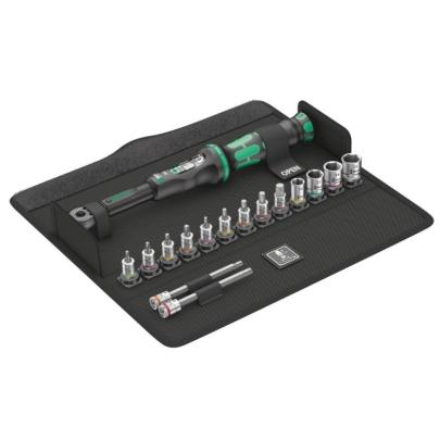 05004180001 - Klucz dynamometryczny Click-Torque A 5, z grzechotką dwukierunkową 1/4", 2,5-25 Nm + nasadki