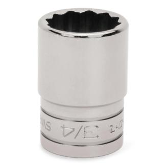 SW221 - Nasadka 1/2" 12-kątna, krótka, calowa, 11/16"