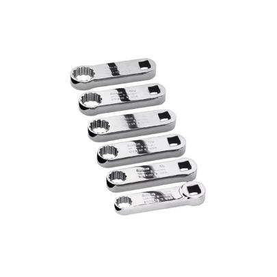 SRES306 - Zestaw końcówek nasadzanych oczkowych 1/2", Spline, 9/16" - 7/8" (6 szt.)