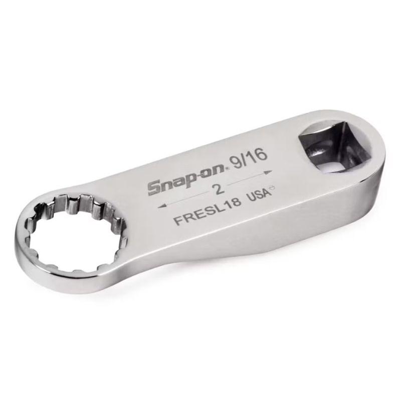 FRESL18 - Końcówka nasadzana oczkowa 3/8", Spline, niskoprofilowa, 9/16"