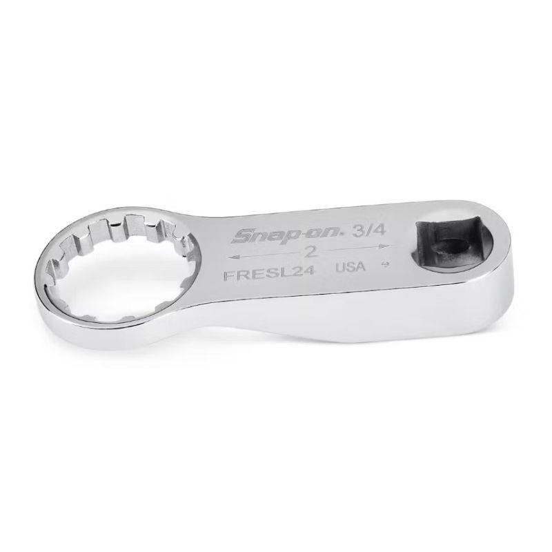 FRESL24 - Końcówka nasadzana oczkowa 3/8", Spline, niskoprofilowa, 3/4"