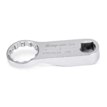 FRESL24 - Końcówka nasadzana oczkowa 3/8", Spline, niskoprofilowa, 3/4"