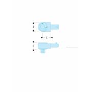 S.372V- Grzechotka kompaktowa - złącze 9 x 12 mm