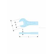 20.26 - Końcówka widełkowa – złącze 20 x 7 mm