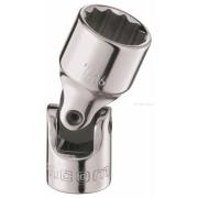 R.1/2F - Nasadka 1/4" przegubowa 12-kątna calowa