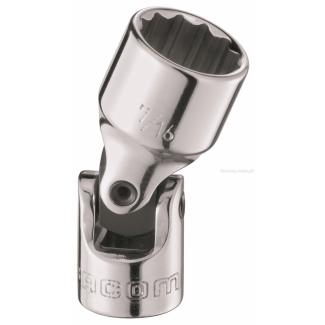 R.5/16F - Nasadka 1/4" przegubowa 12-kątna calowa