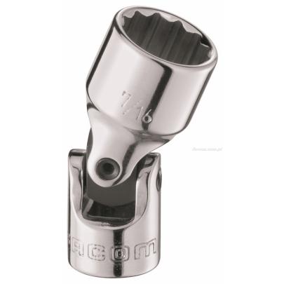 R.7/16F - Nasadka 1/4" przegubowa 12-kątna calowa